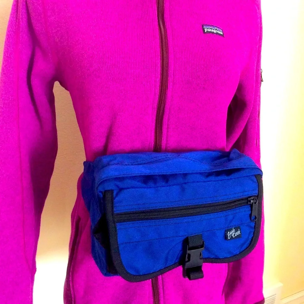 Eagle Creek Unisex Waist Pack 9”x6”x4” Outdoor Hike Trail Travel Activewear